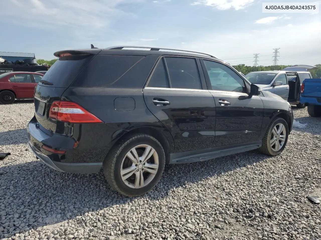 2013 Mercedes-Benz Ml 350 VIN: 4JGDA5JB4DA243575 Lot: 53873255