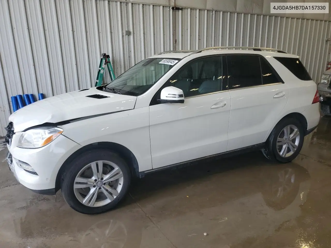 2013 Mercedes-Benz Ml 350 4Matic VIN: 4JGDA5HB7DA157330 Lot: 56598045