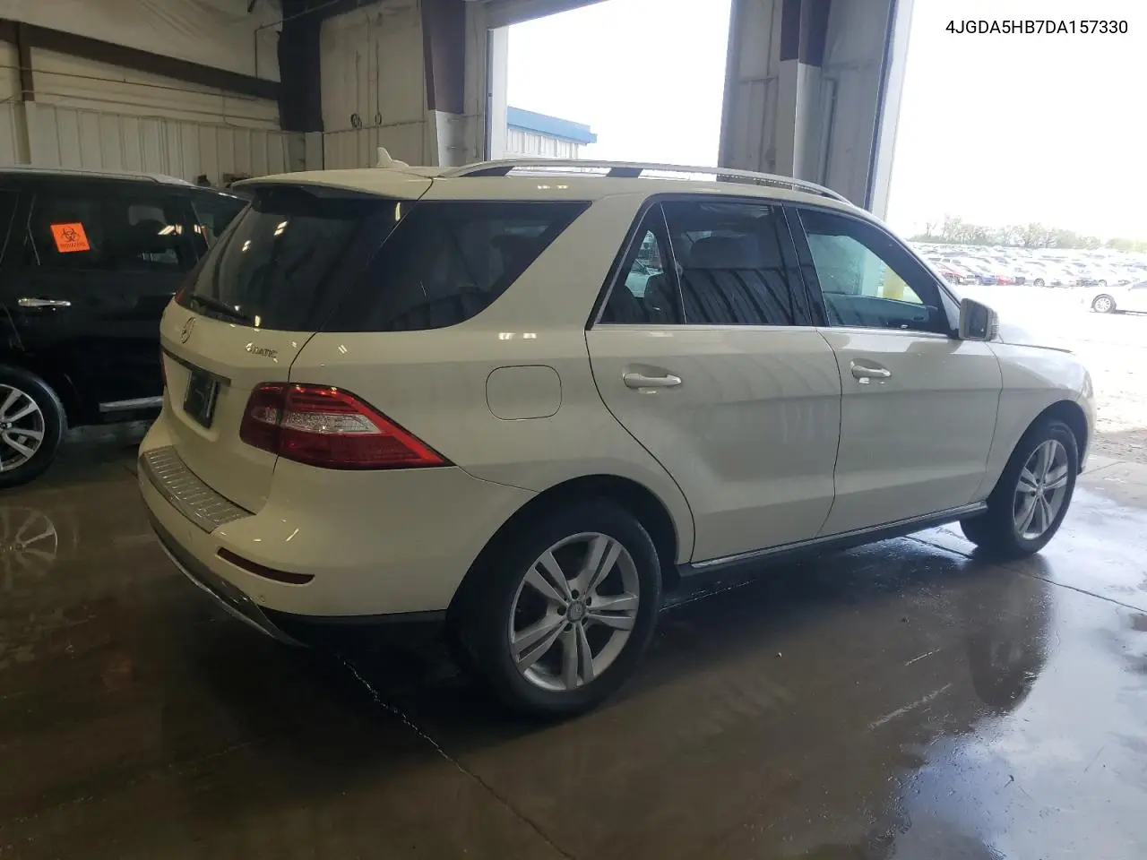 2013 Mercedes-Benz Ml 350 4Matic VIN: 4JGDA5HB7DA157330 Lot: 56598045