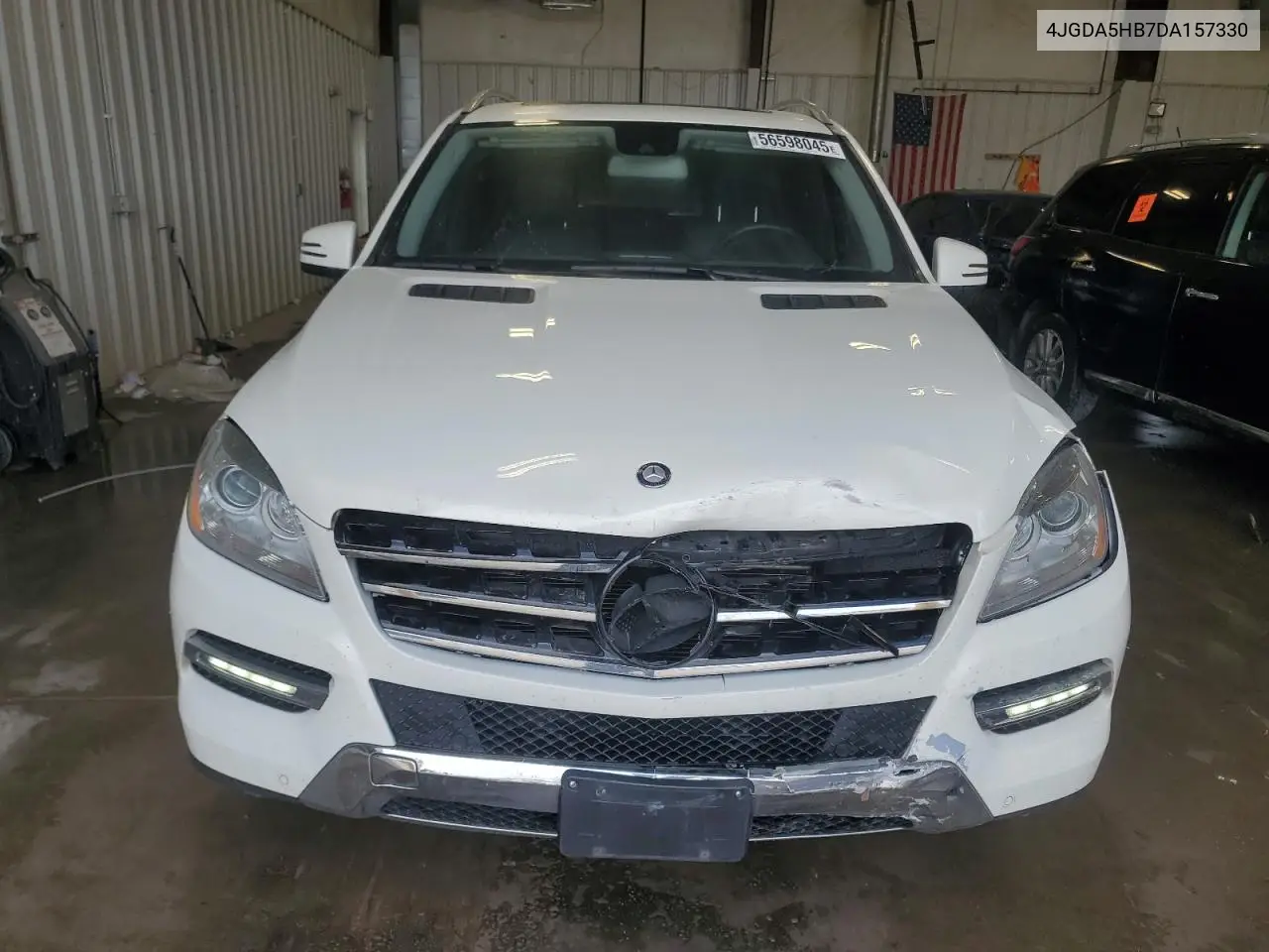 2013 Mercedes-Benz Ml 350 4Matic VIN: 4JGDA5HB7DA157330 Lot: 56598045