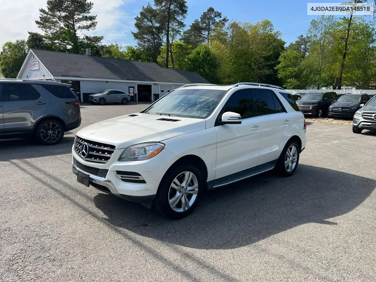 2013 Mercedes-Benz Ml 350 Bluetec VIN: 4JGDA2EB9DA148518 Lot: 57175705