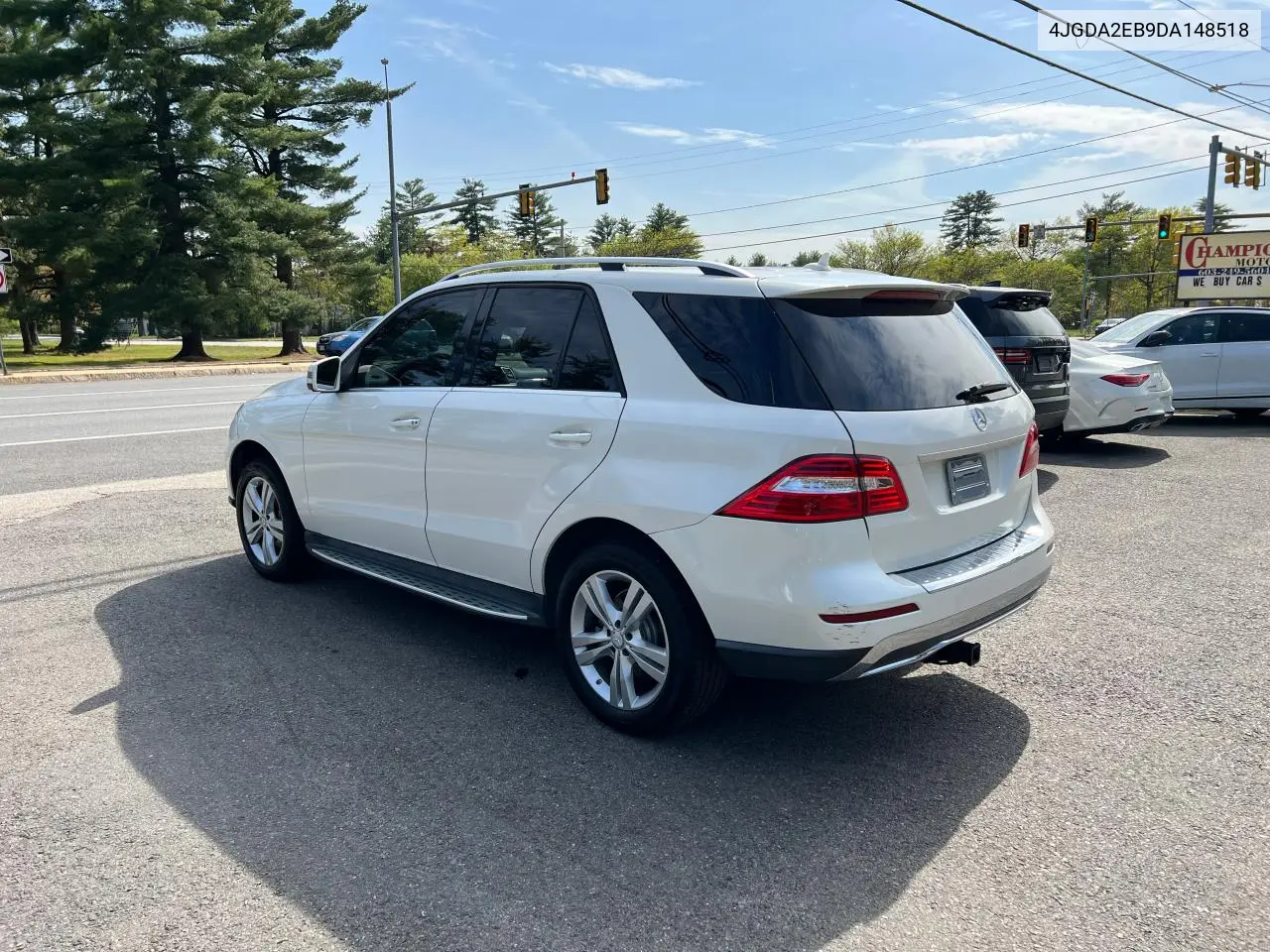 2013 Mercedes-Benz Ml 350 Bluetec VIN: 4JGDA2EB9DA148518 Lot: 57175705