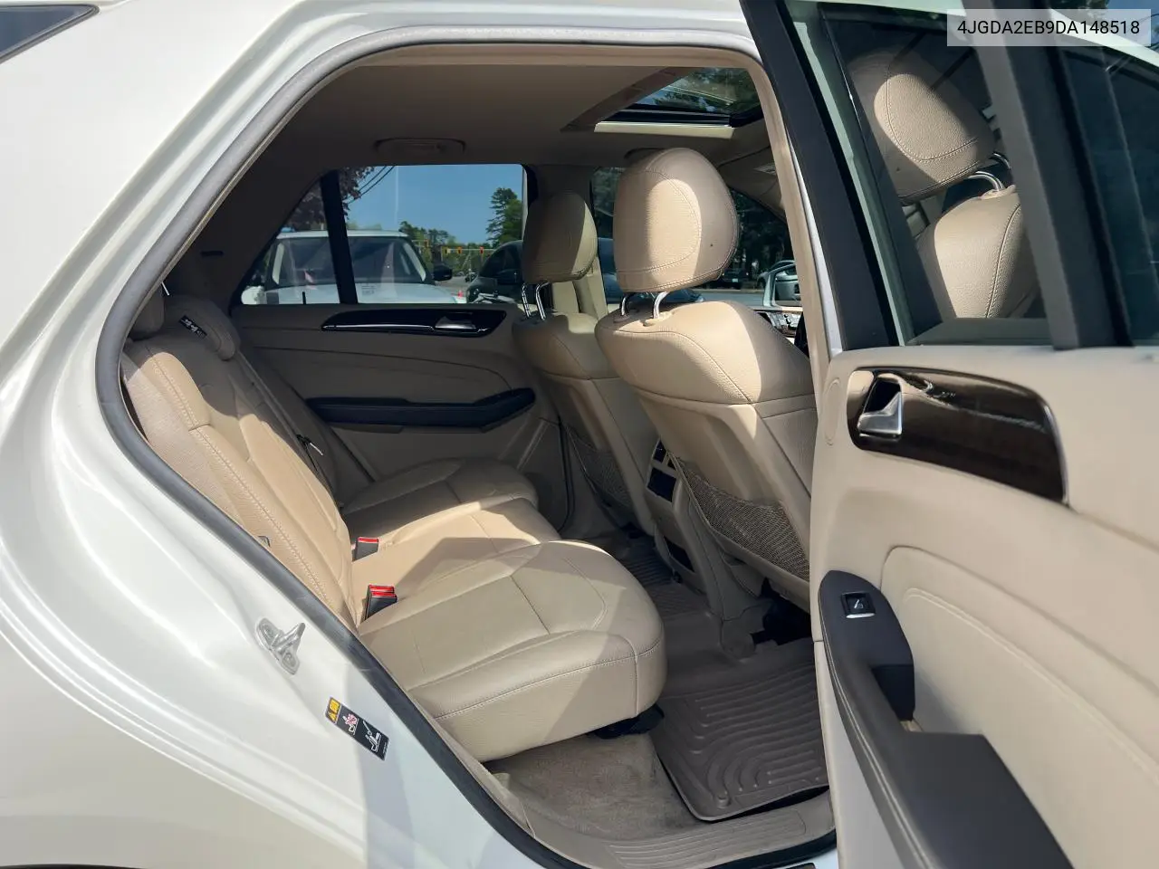 2013 Mercedes-Benz Ml 350 Bluetec VIN: 4JGDA2EB9DA148518 Lot: 57175705