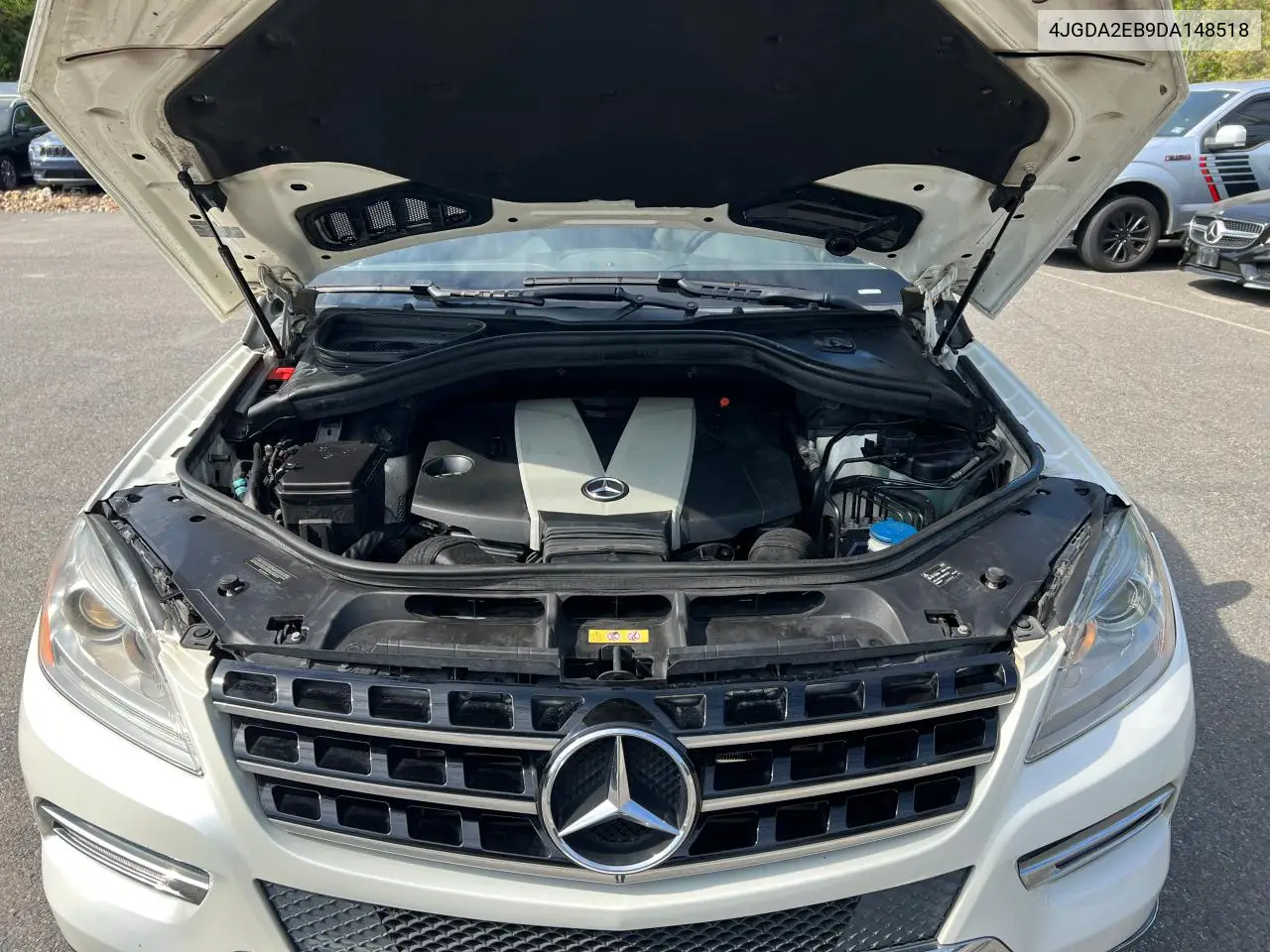 2013 Mercedes-Benz Ml 350 Bluetec VIN: 4JGDA2EB9DA148518 Lot: 57175705