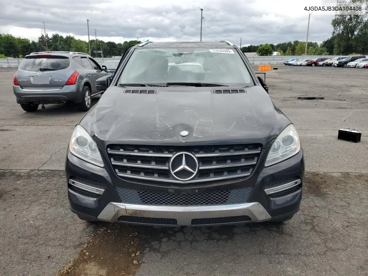 2013 Mercedes-Benz Ml 350 VIN: 4JGDA5JB3DA104408 Lot: 59235335