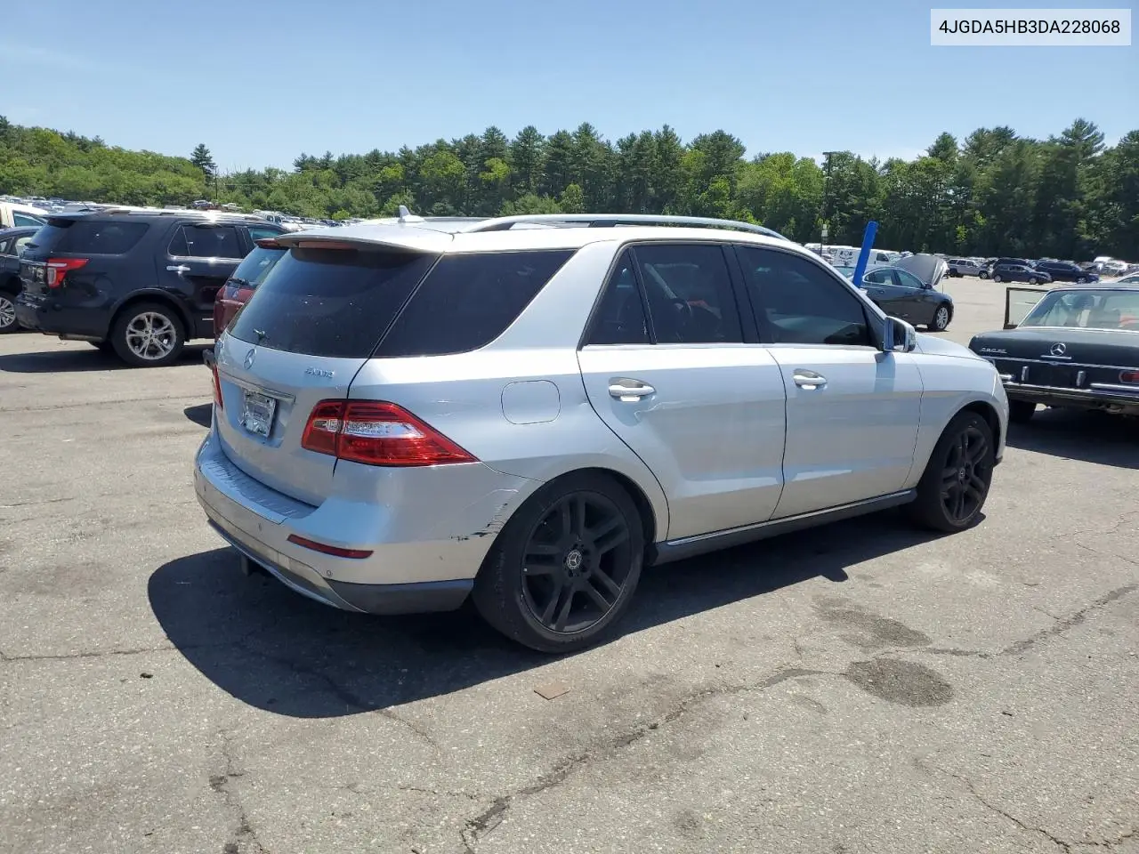 2013 Mercedes-Benz Ml 350 4Matic VIN: 4JGDA5HB3DA228068 Lot: 61541715