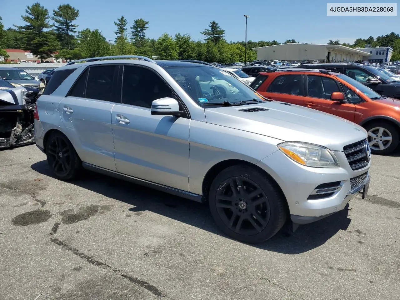 2013 Mercedes-Benz Ml 350 4Matic VIN: 4JGDA5HB3DA228068 Lot: 61541715