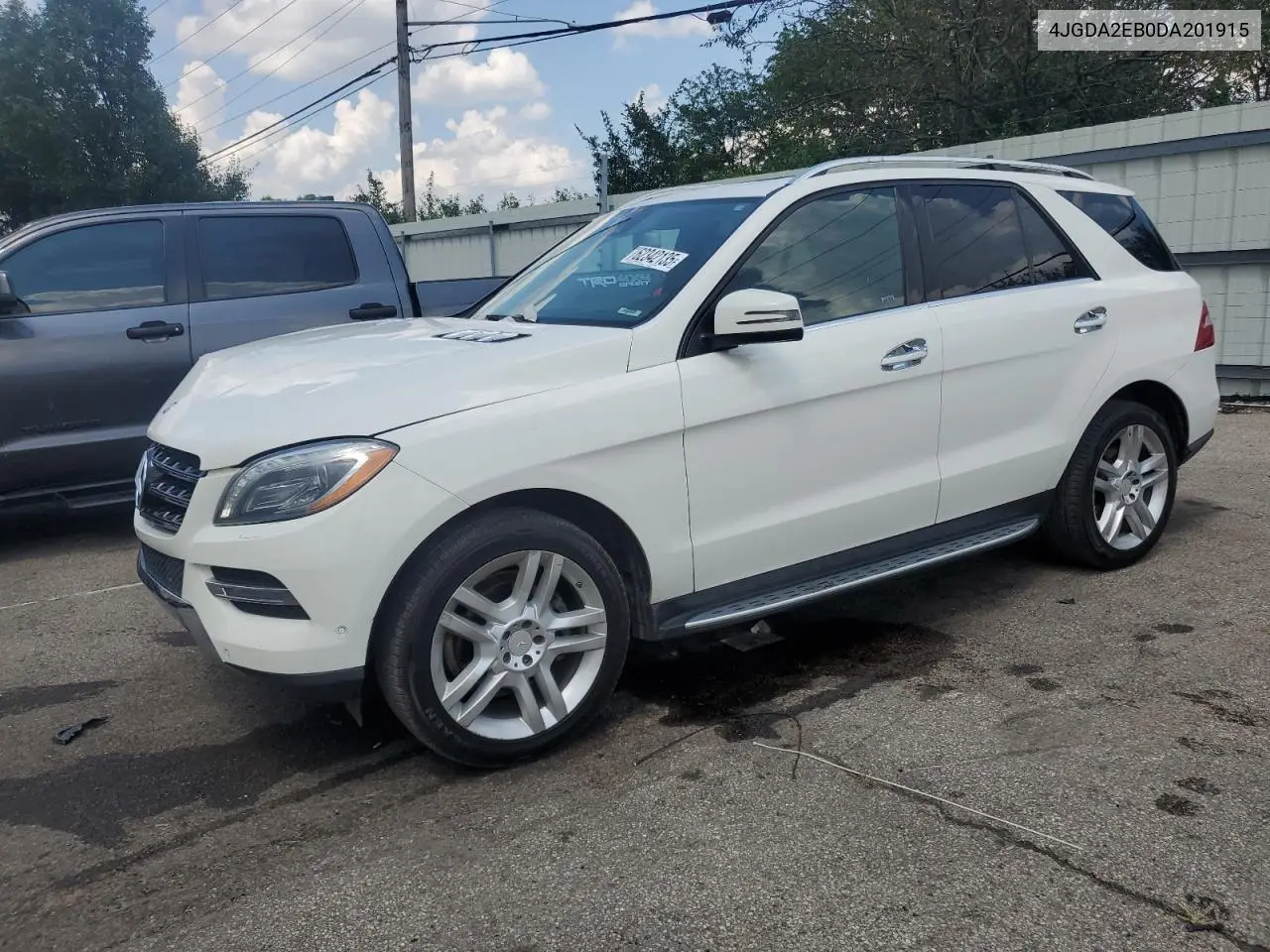 2013 Mercedes-Benz Ml 350 Bluetec VIN: 4JGDA2EB0DA201915 Lot: 62342135