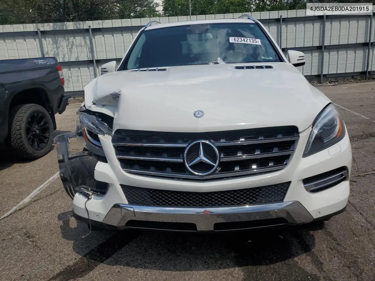 2013 Mercedes-Benz Ml 350 Bluetec VIN: 4JGDA2EB0DA201915 Lot: 62342135