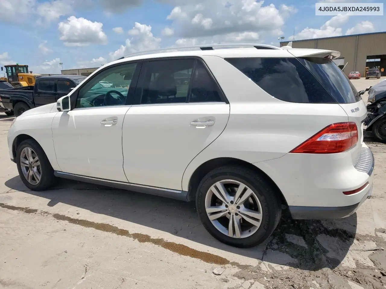2013 Mercedes-Benz Ml 350 VIN: 4JGDA5JBXDA245993 Lot: 62642715