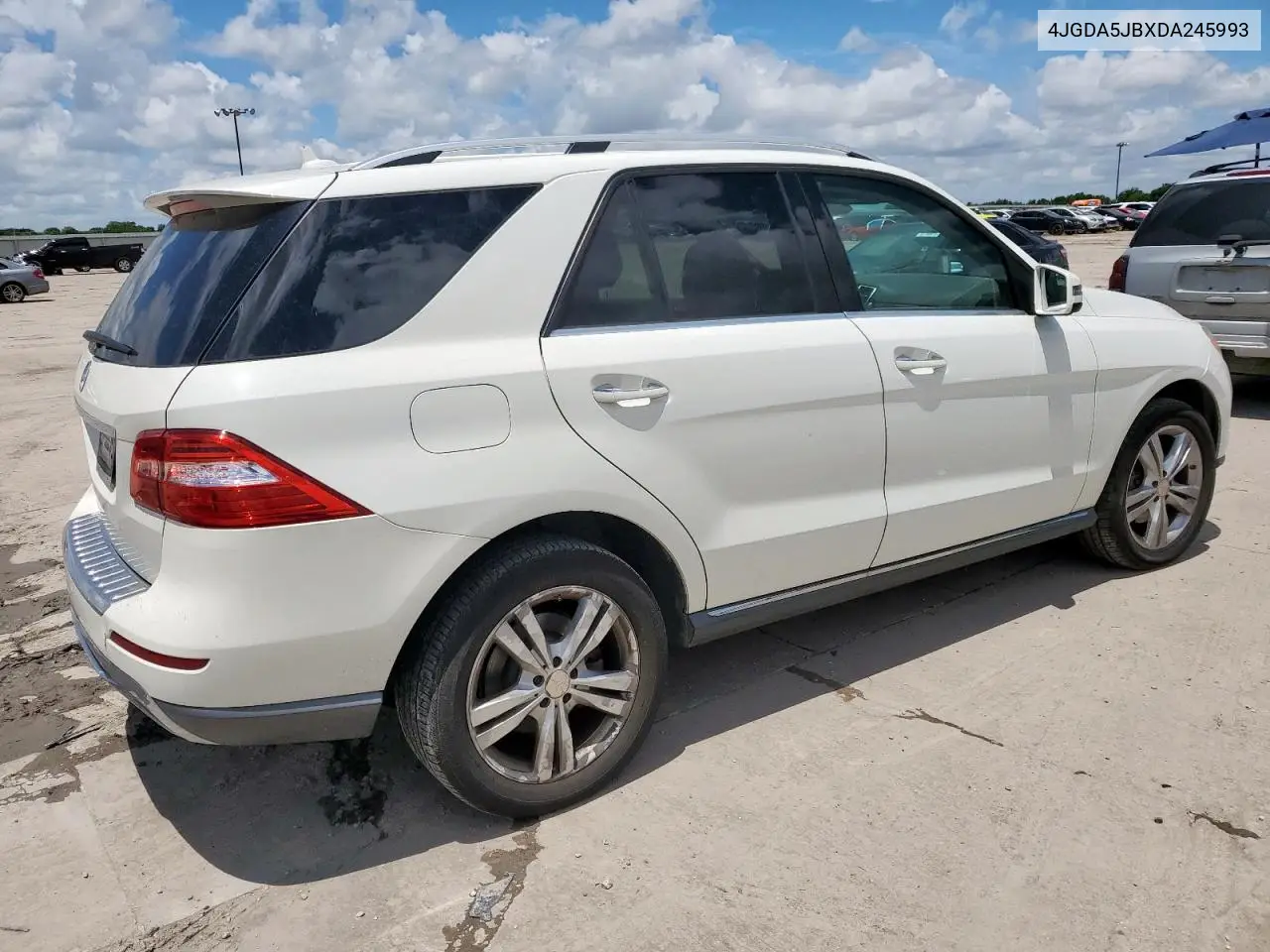 2013 Mercedes-Benz Ml 350 VIN: 4JGDA5JBXDA245993 Lot: 62642715