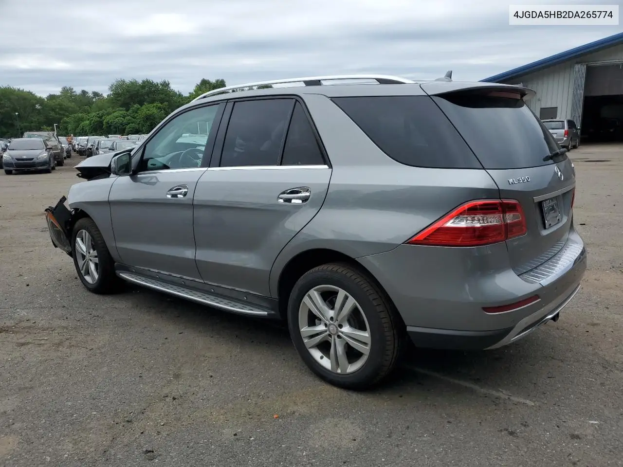 2013 Mercedes-Benz Ml 350 4Matic VIN: 4JGDA5HB2DA265774 Lot: 62687405