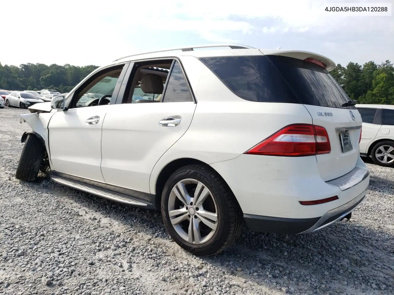 2013 Mercedes-Benz Ml 350 4Matic VIN: 4JGDA5HB3DA120288 Lot: 62765795