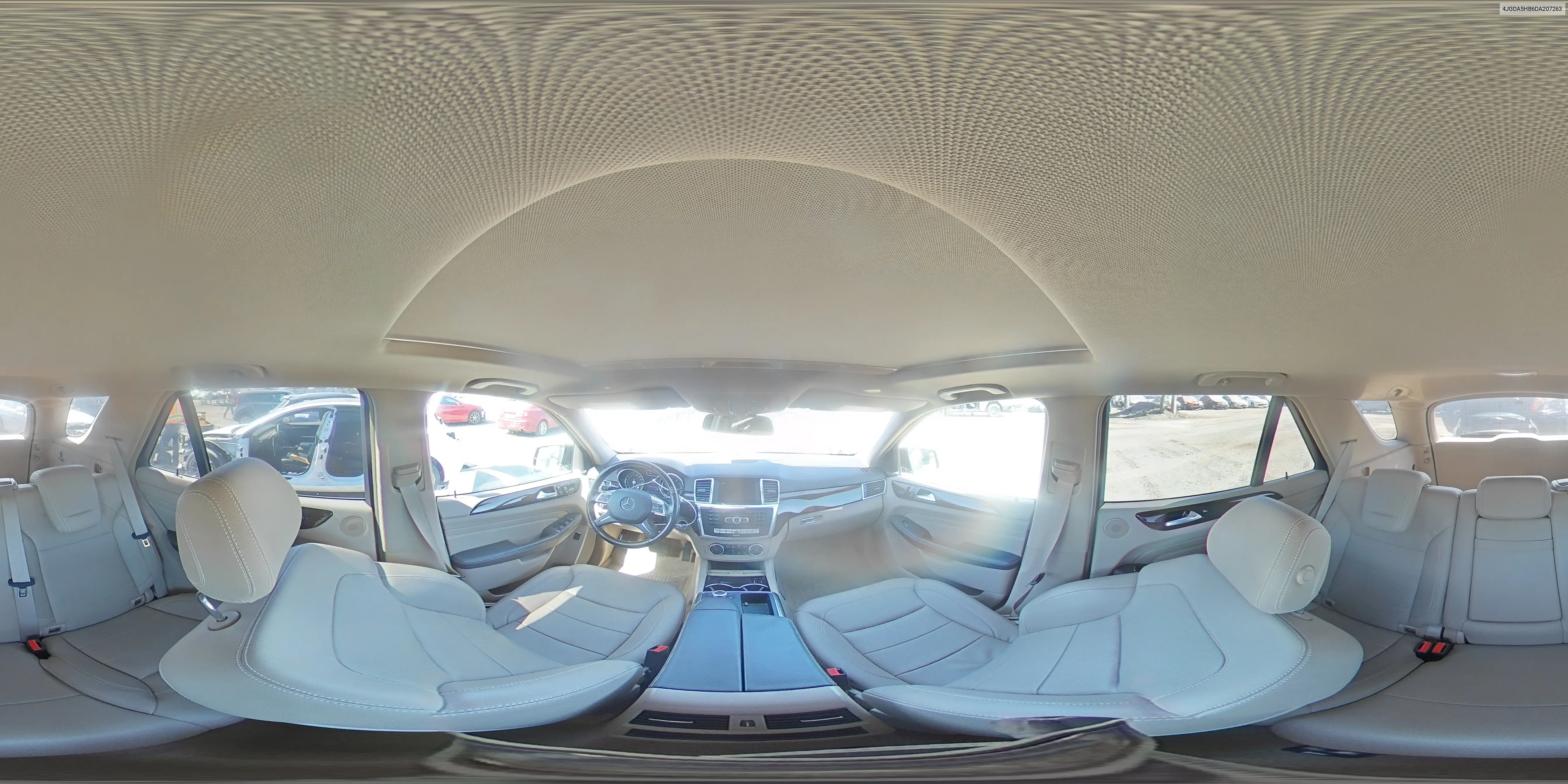 2013 Mercedes-Benz Ml 350 4Matic VIN: 4JGDA5HB6DA207263 Lot: 62789685