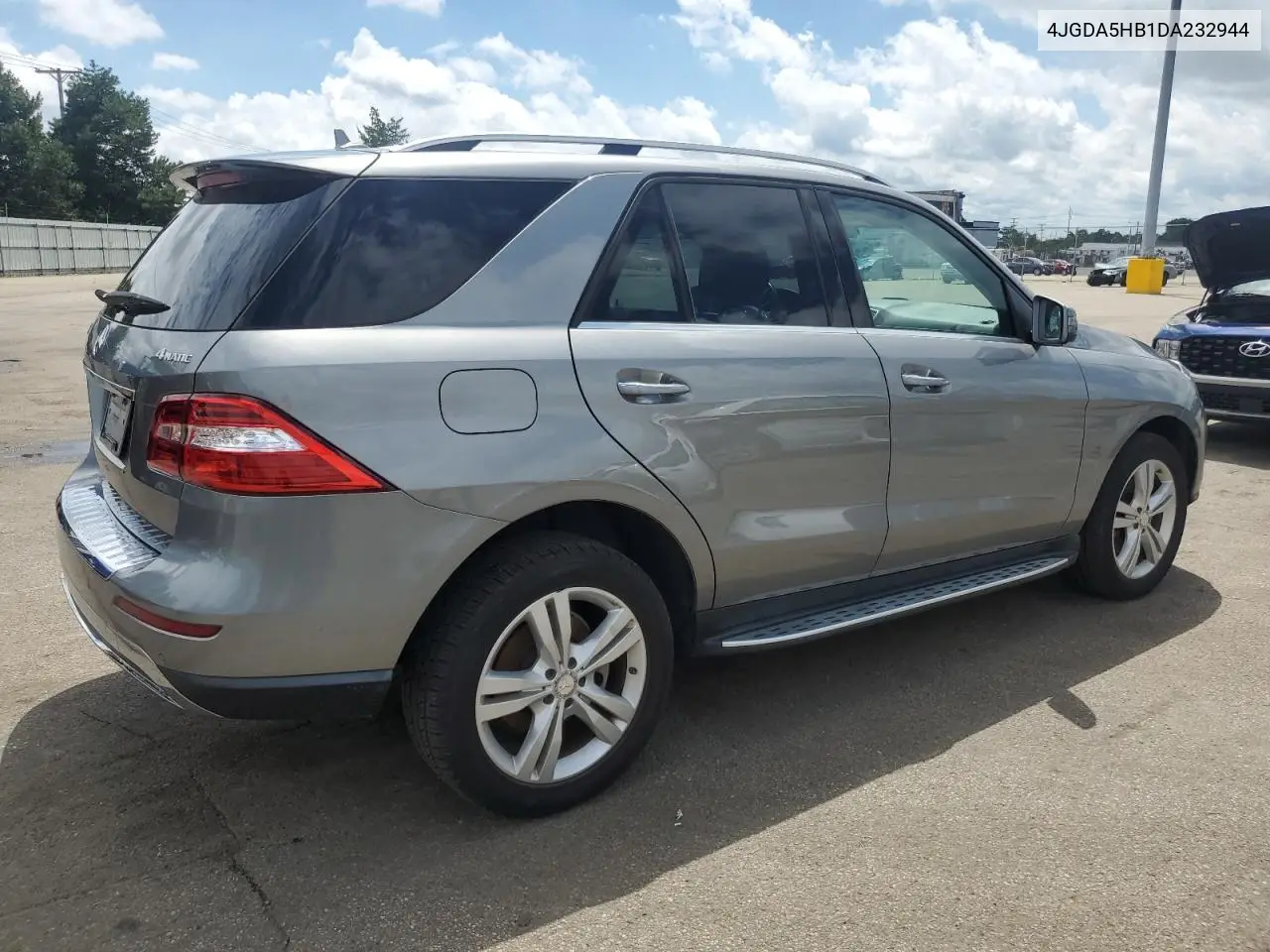 2013 Mercedes-Benz Ml 350 4Matic VIN: 4JGDA5HB1DA232944 Lot: 63084265