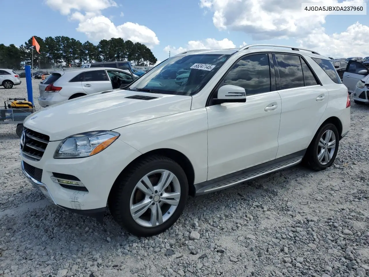 2013 Mercedes-Benz Ml 350 VIN: 4JGDA5JBXDA237960 Lot: 65247145