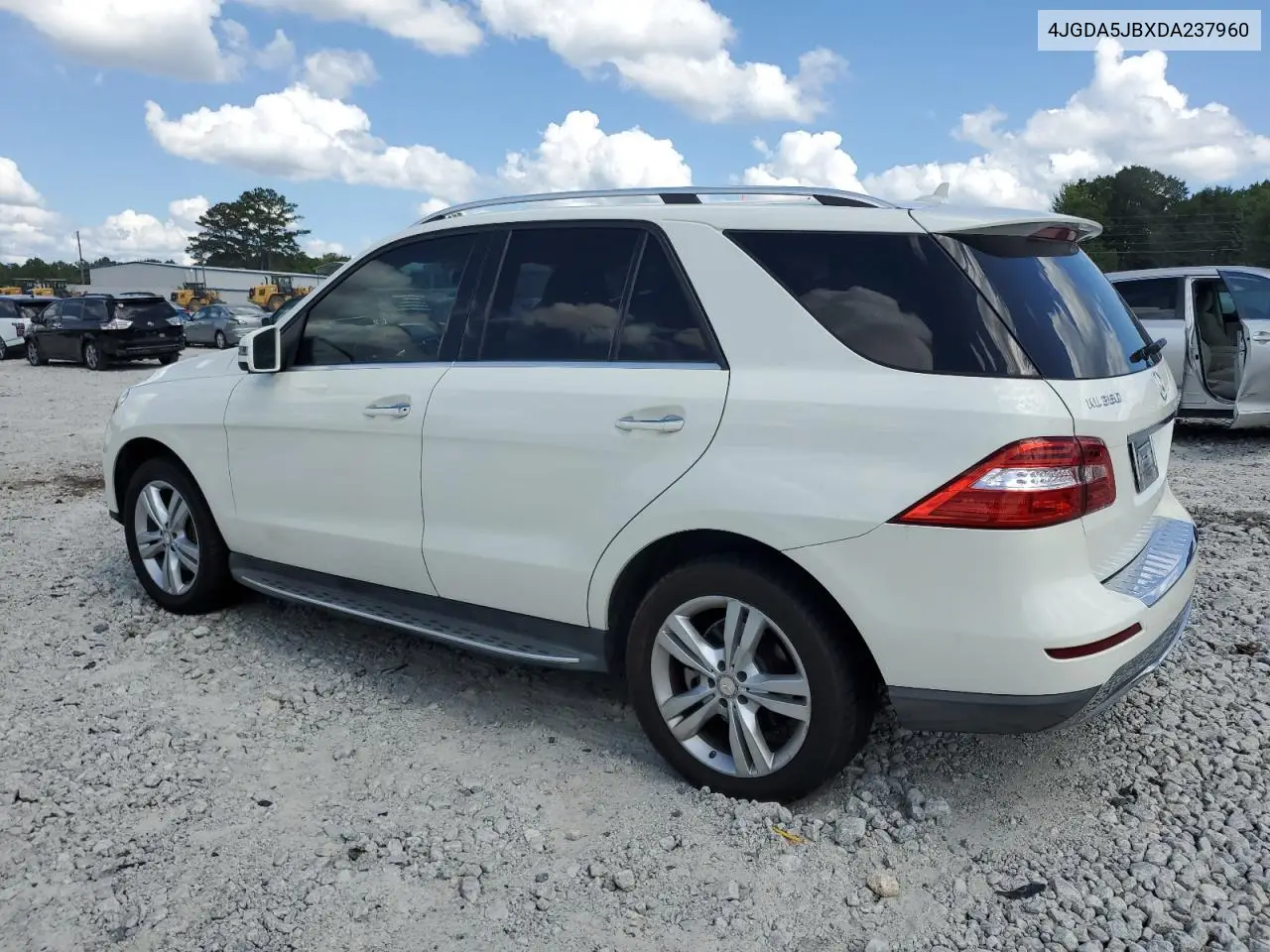 2013 Mercedes-Benz Ml 350 VIN: 4JGDA5JBXDA237960 Lot: 65247145