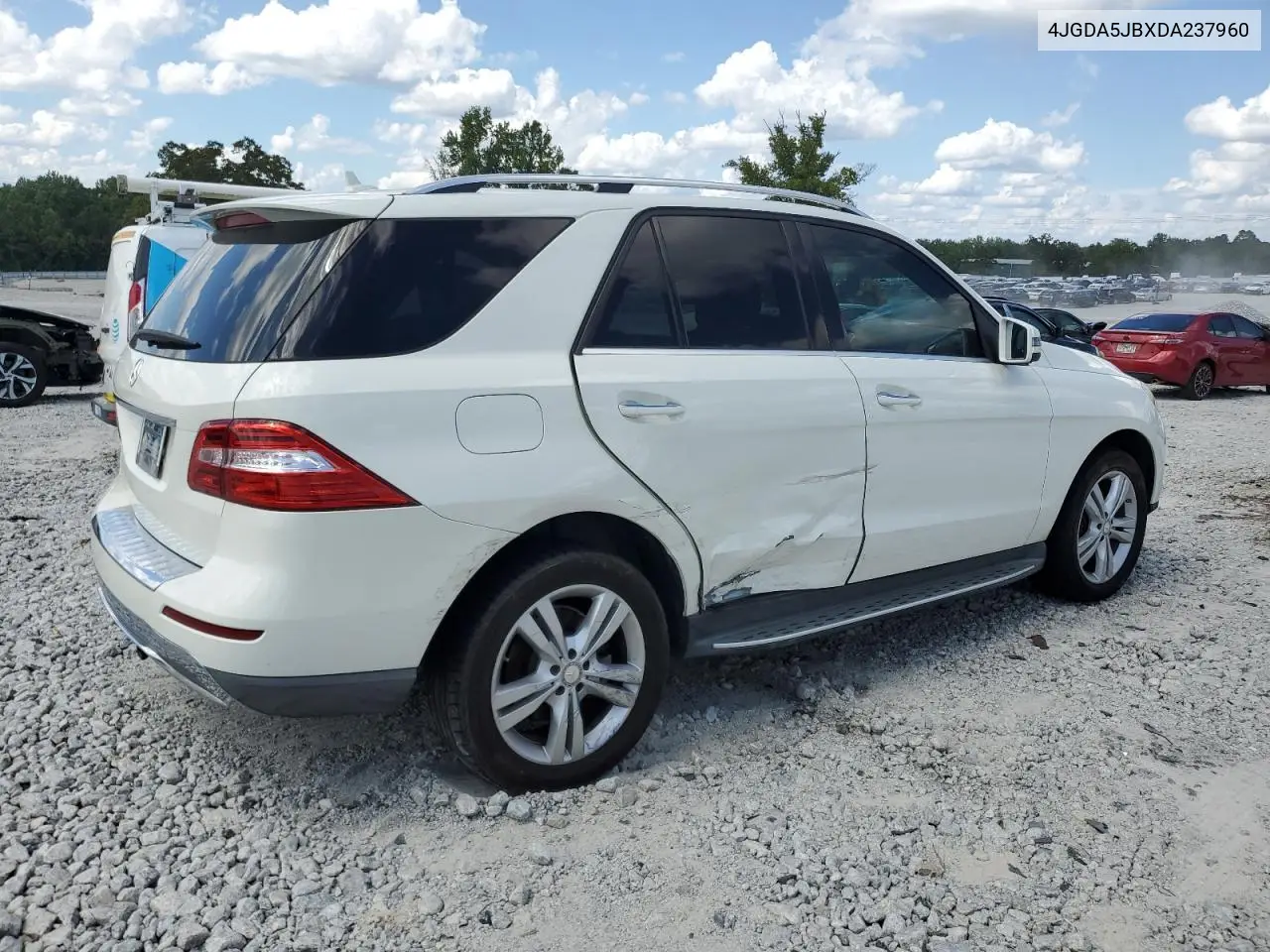 2013 Mercedes-Benz Ml 350 VIN: 4JGDA5JBXDA237960 Lot: 65247145
