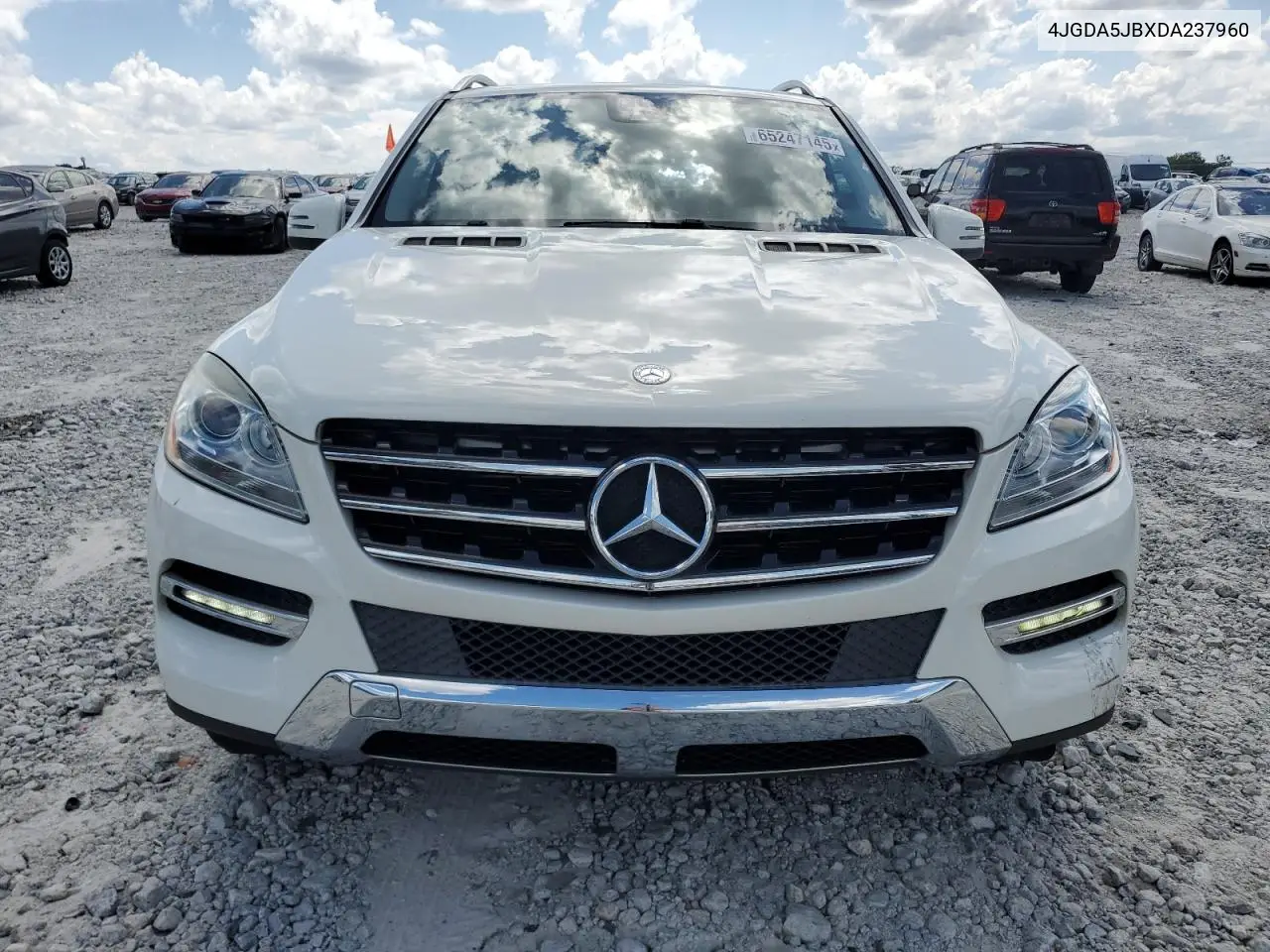 2013 Mercedes-Benz Ml 350 VIN: 4JGDA5JBXDA237960 Lot: 65247145