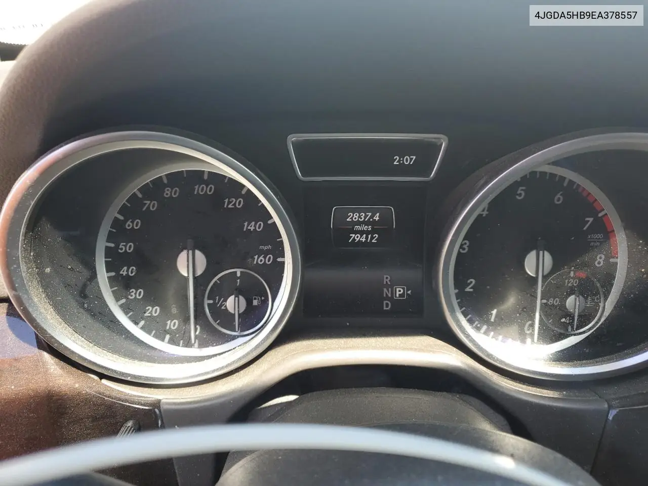 2014 Mercedes-Benz Ml 350 4Matic VIN: 4JGDA5HB9EA378557 Lot: 55847155