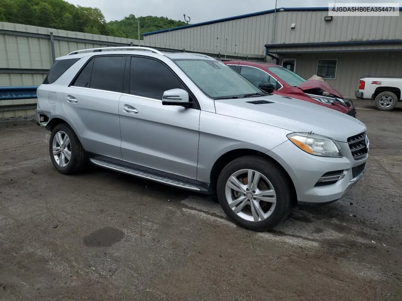 2014 Mercedes-Benz Ml 350 4Matic VIN: 4JGDA5HB0EA354471 Lot: 56202825