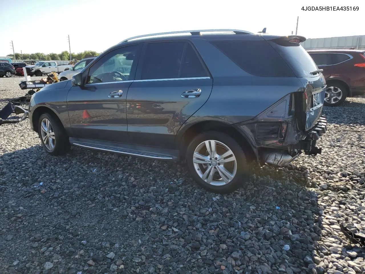 2014 Mercedes-Benz Ml 350 4Matic VIN: 4JGDA5HB1EA435169 Lot: 56288805