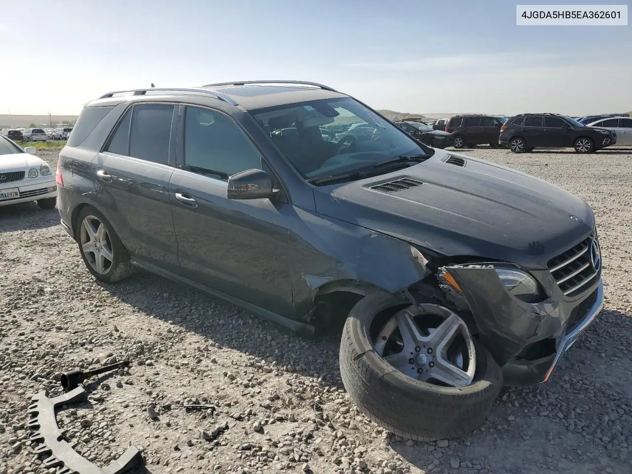2014 Mercedes-Benz Ml 350 4Matic VIN: 4JGDA5HB5EA362601 Lot: 56503825