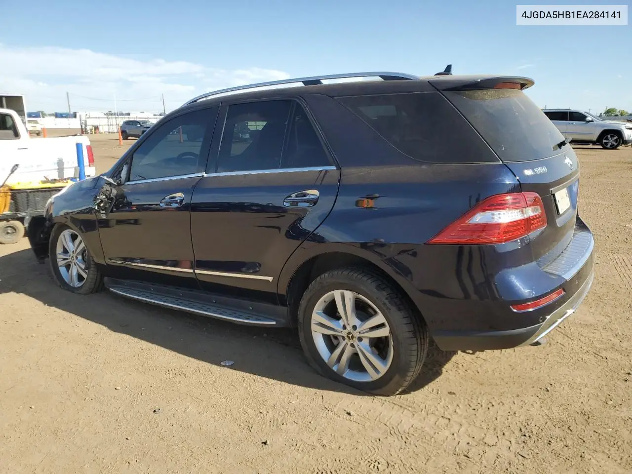 2014 Mercedes-Benz Ml 350 4Matic VIN: 4JGDA5HB1EA284141 Lot: 56667235