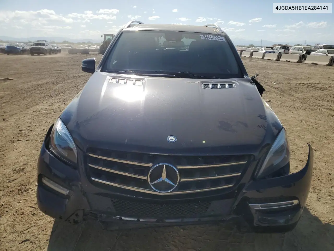 2014 Mercedes-Benz Ml 350 4Matic VIN: 4JGDA5HB1EA284141 Lot: 56667235