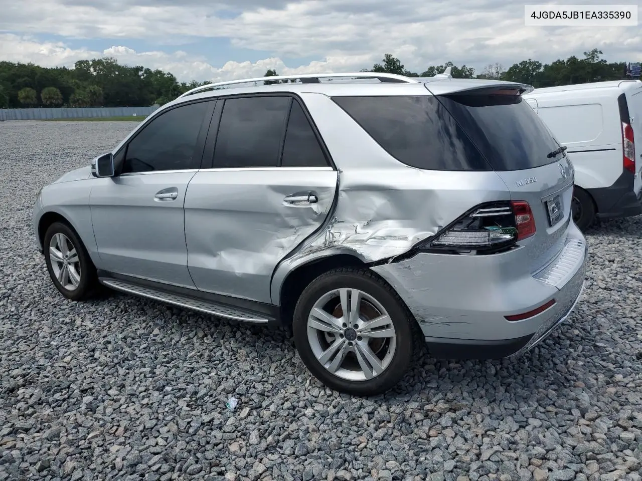 2014 Mercedes-Benz Ml 350 VIN: 4JGDA5JB1EA335390 Lot: 56916745