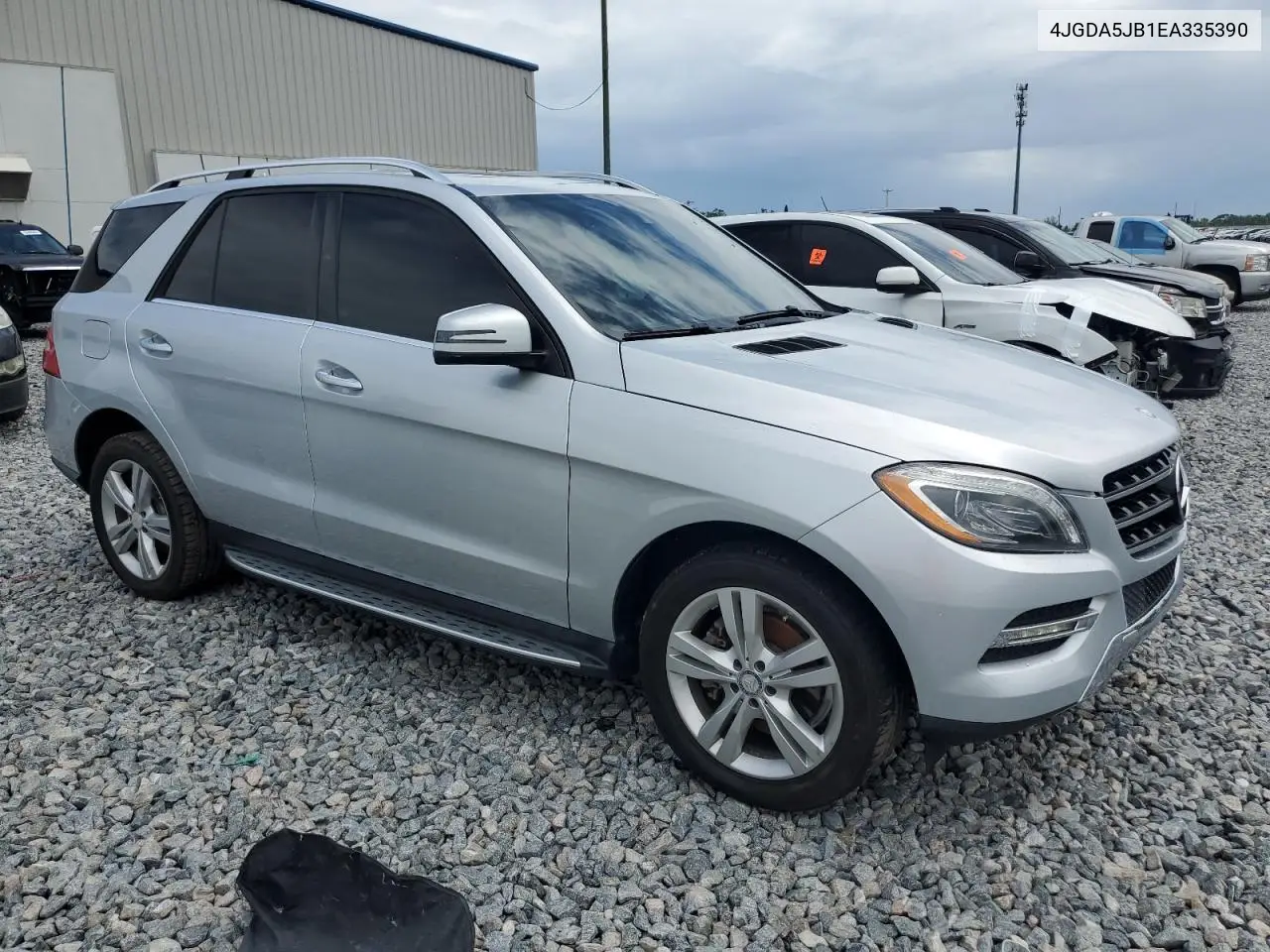 2014 Mercedes-Benz Ml 350 VIN: 4JGDA5JB1EA335390 Lot: 56916745