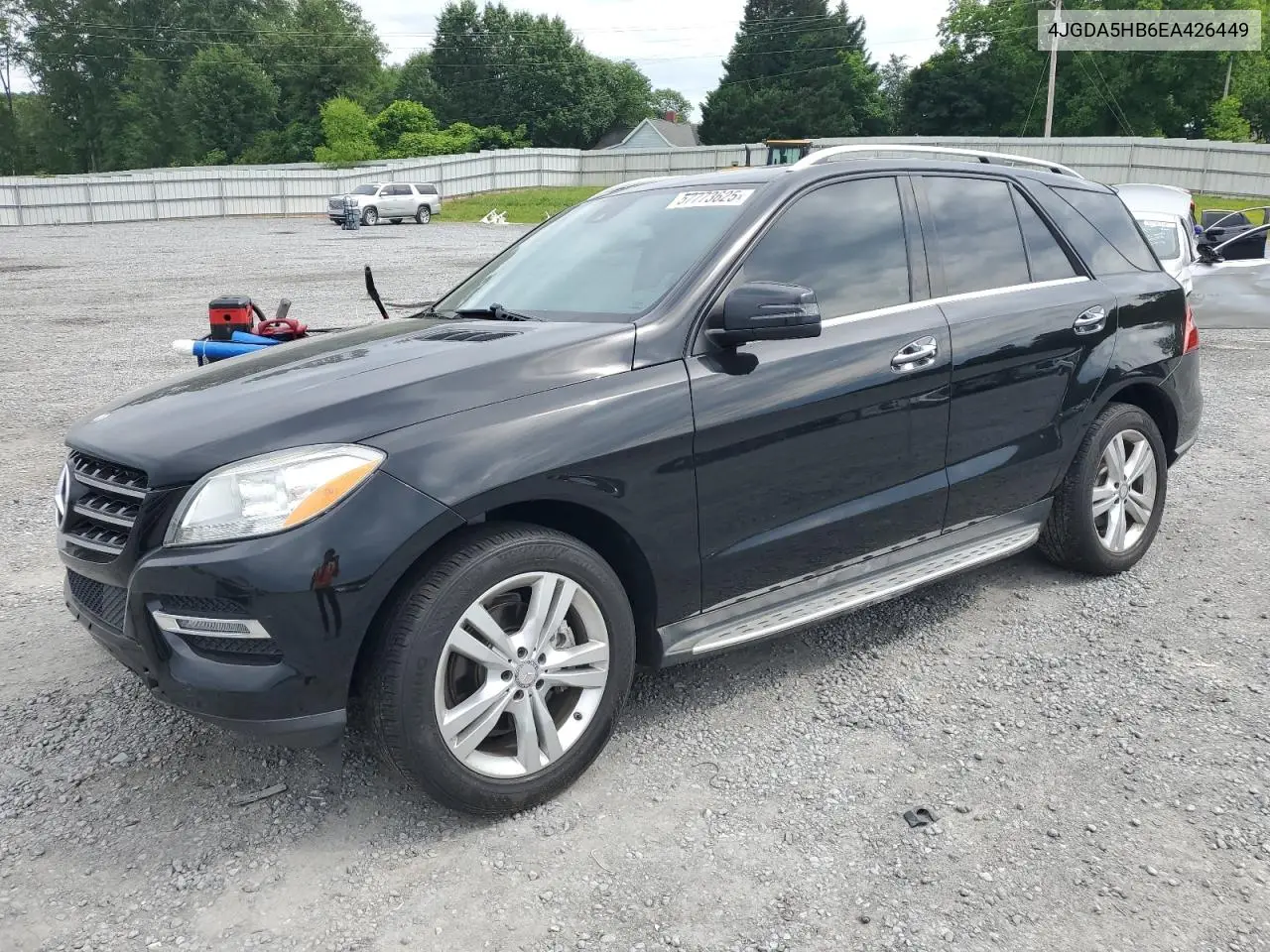 2014 Mercedes-Benz Ml 350 4Matic VIN: 4JGDA5HB6EA426449 Lot: 57773625
