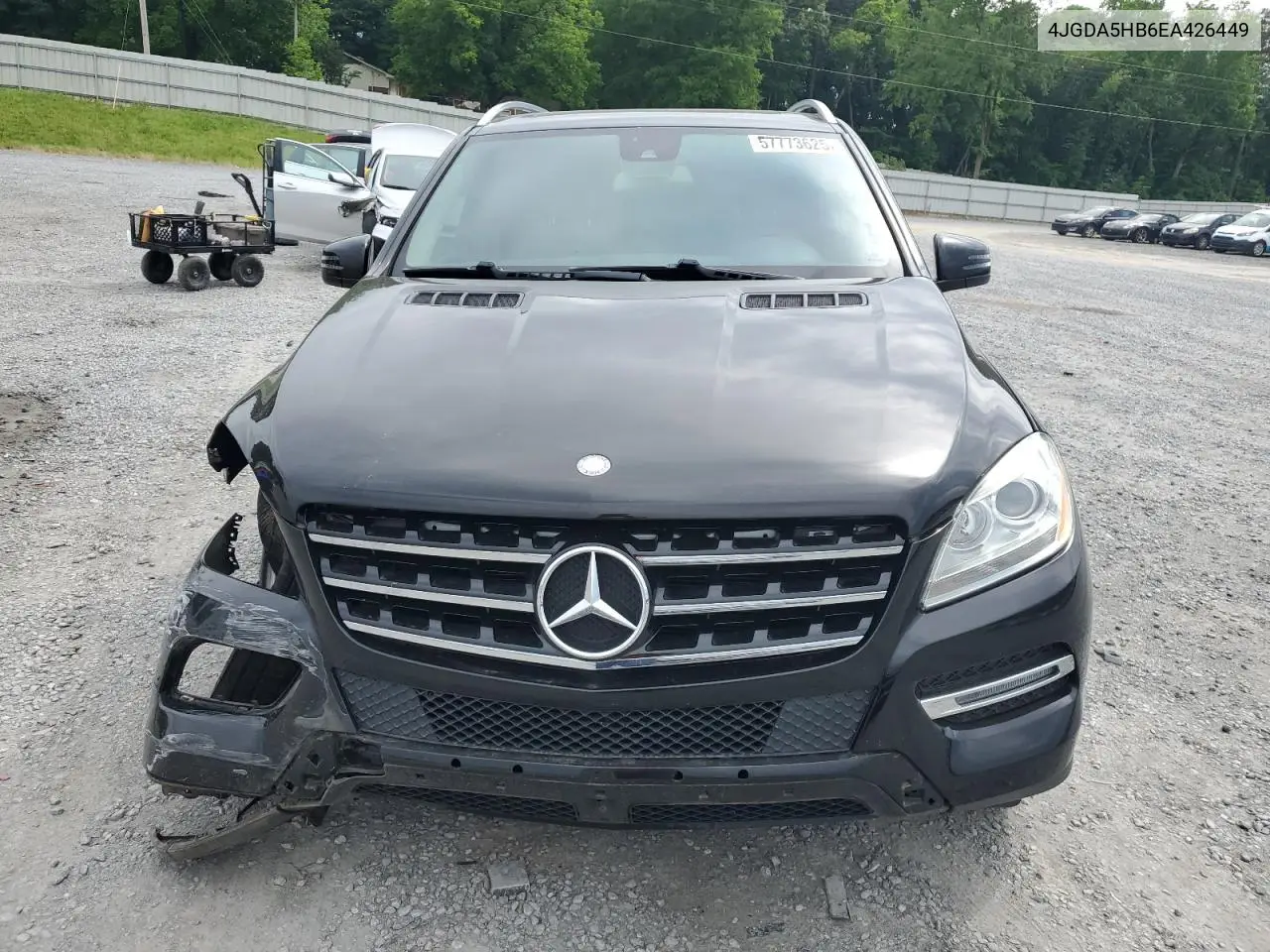 2014 Mercedes-Benz Ml 350 4Matic VIN: 4JGDA5HB6EA426449 Lot: 57773625