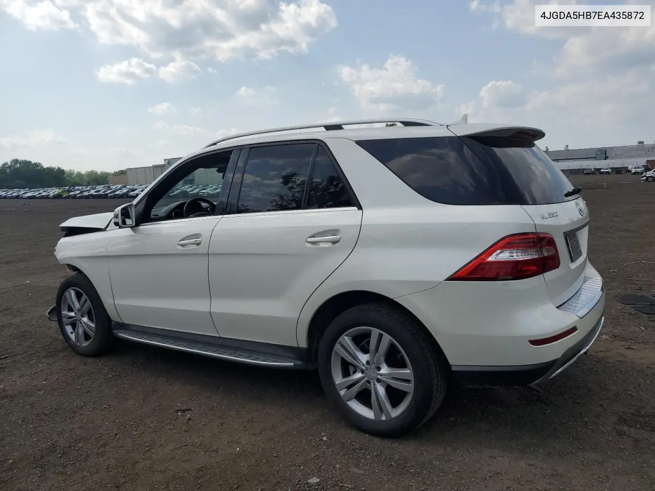 2014 Mercedes-Benz Ml 350 4Matic VIN: 4JGDA5HB7EA435872 Lot: 62069815
