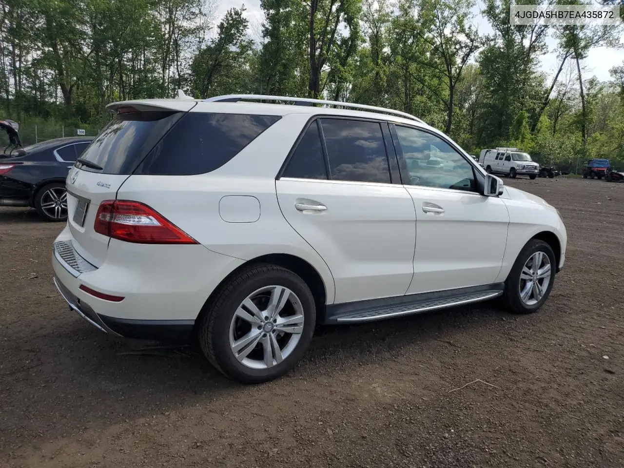 2014 Mercedes-Benz Ml 350 4Matic VIN: 4JGDA5HB7EA435872 Lot: 62069815