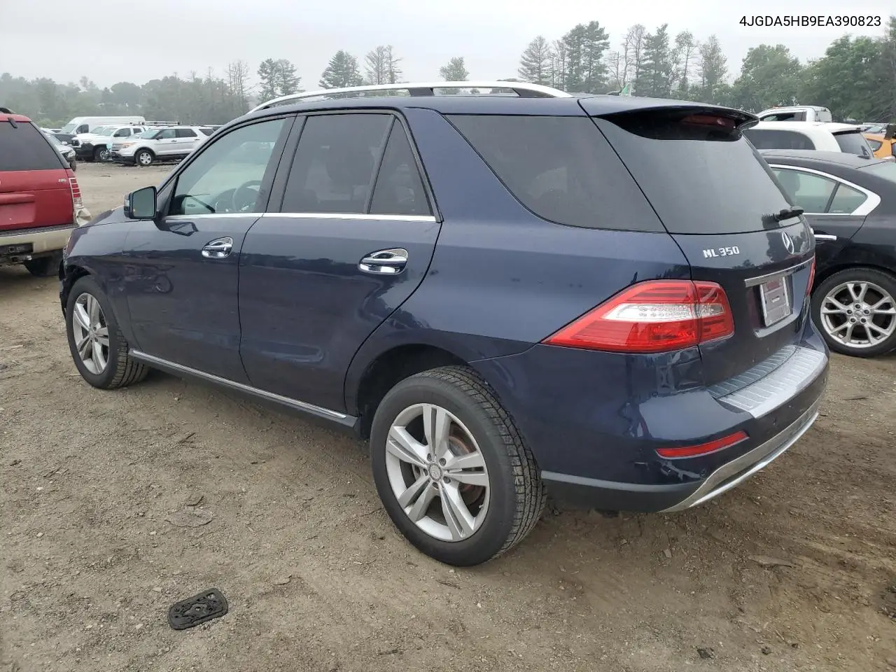 2014 Mercedes-Benz Ml 350 4Matic VIN: 4JGDA5HB9EA390823 Lot: 62074985