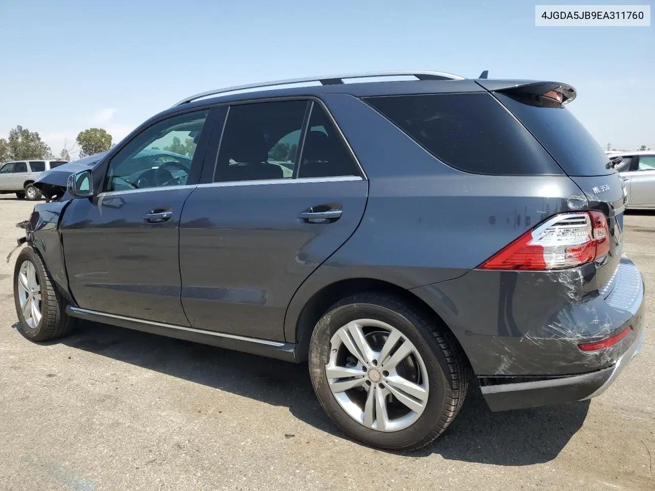 2014 Mercedes-Benz Ml 350 VIN: 4JGDA5JB9EA311760 Lot: 62338565