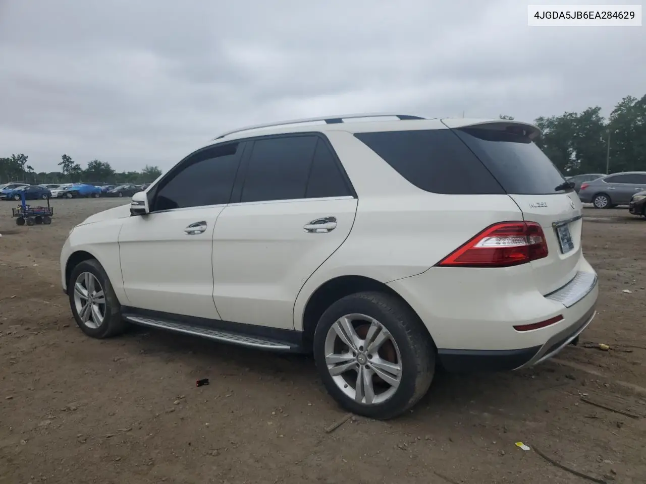 2014 Mercedes-Benz Ml 350 VIN: 4JGDA5JB6EA284629 Lot: 62655995