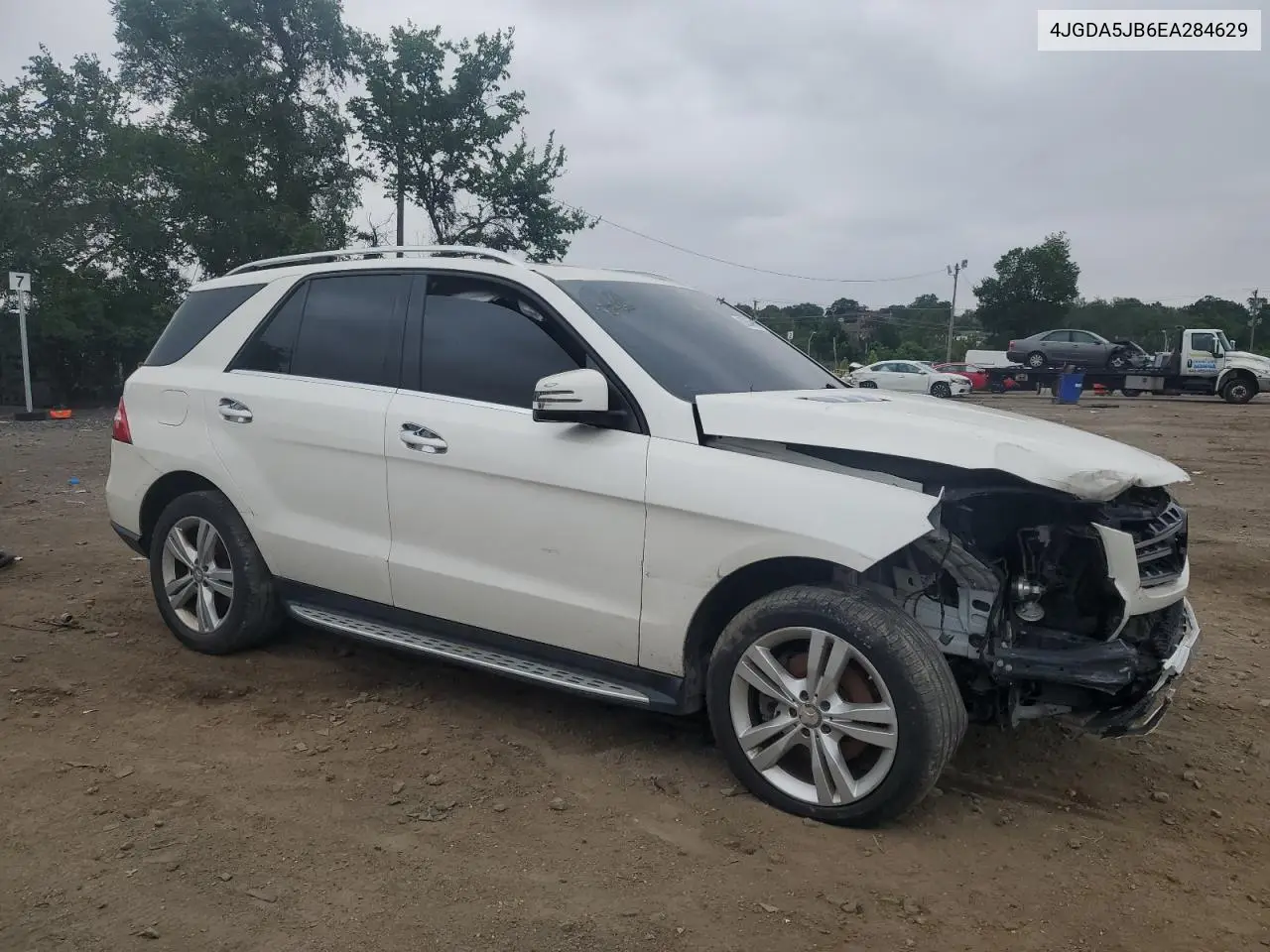 2014 Mercedes-Benz Ml 350 VIN: 4JGDA5JB6EA284629 Lot: 62655995