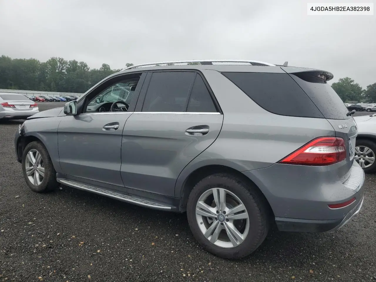 2014 Mercedes-Benz Ml 350 4Matic VIN: 4JGDA5HB2EA382398 Lot: 62719205
