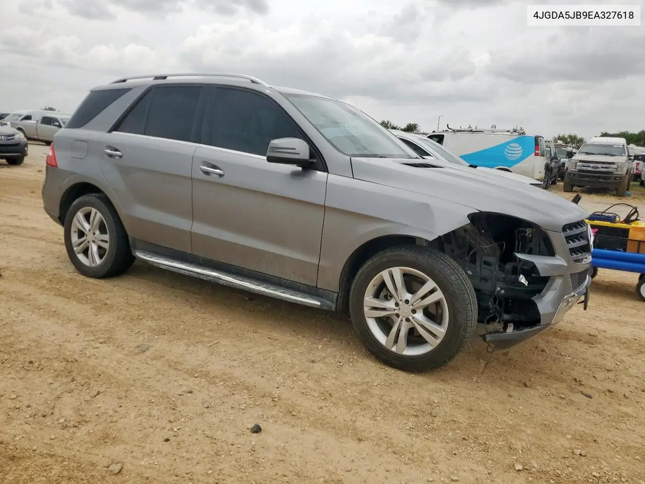 2014 Mercedes-Benz Ml 350 VIN: 4JGDA5JB9EA327618 Lot: 63082525