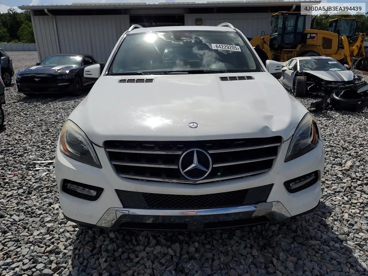 2014 Mercedes-Benz Ml 350 VIN: 4JGDA5JB3EA394439 Lot: 64229205