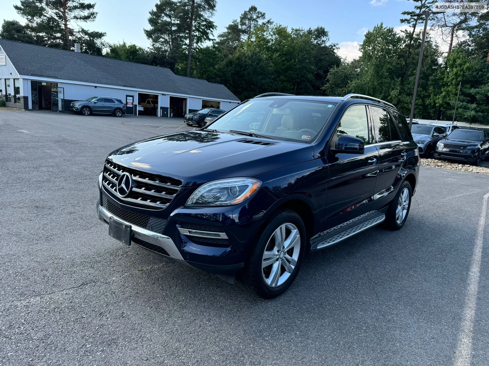 2014 Mercedes-Benz Ml 350 4Matic VIN: 4JGDA5HB7EA387869 Lot: 69149664