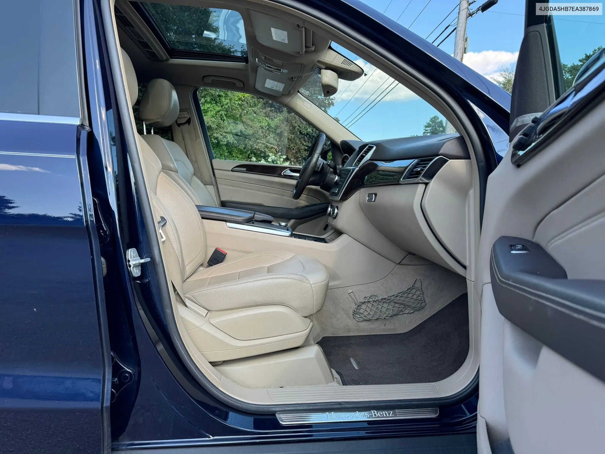 2014 Mercedes-Benz Ml 350 4Matic VIN: 4JGDA5HB7EA387869 Lot: 69149664