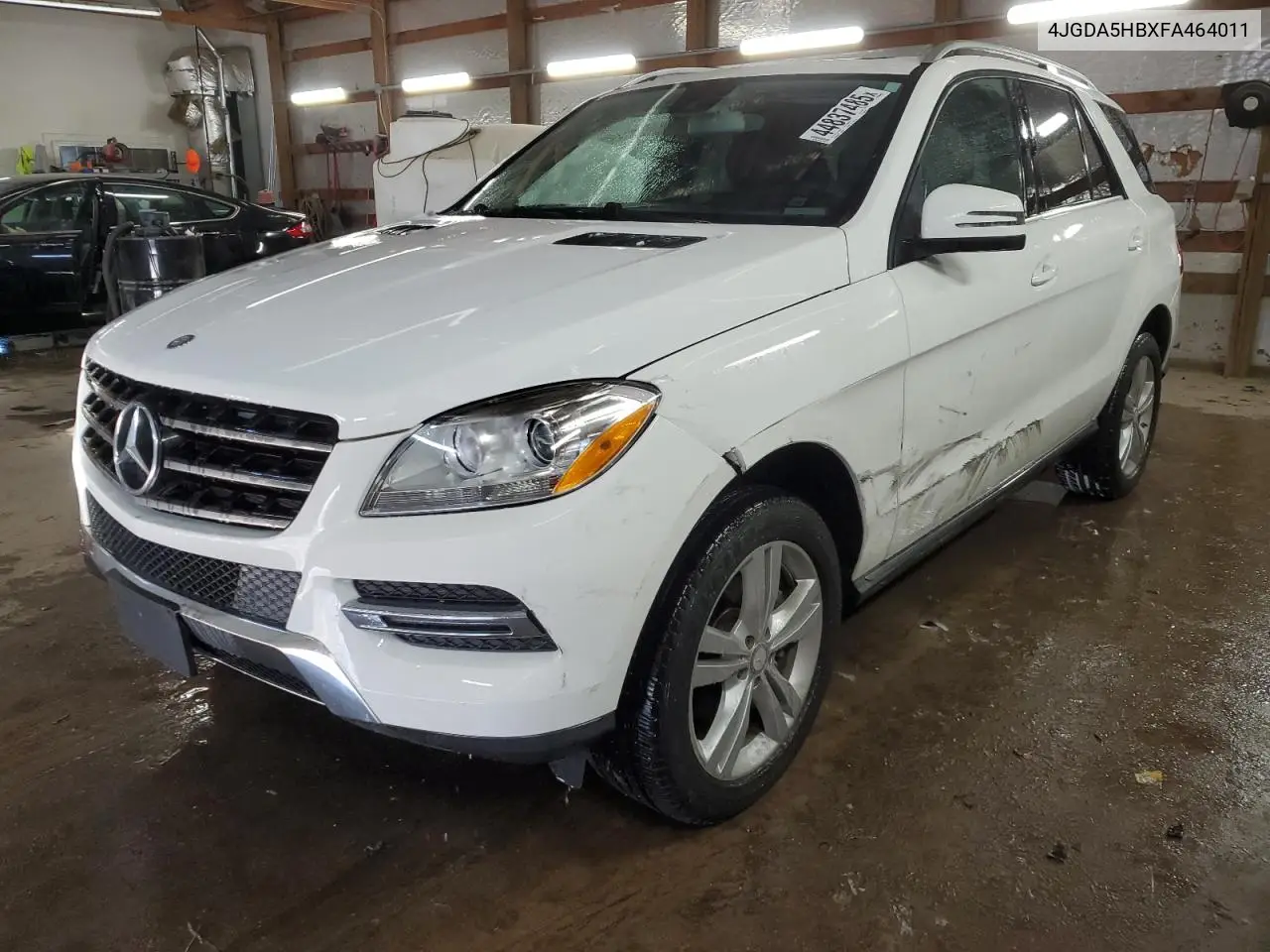 2015 Mercedes-Benz Ml 350 4Matic VIN: 4JGDA5HBXFA464011 Lot: 44837485