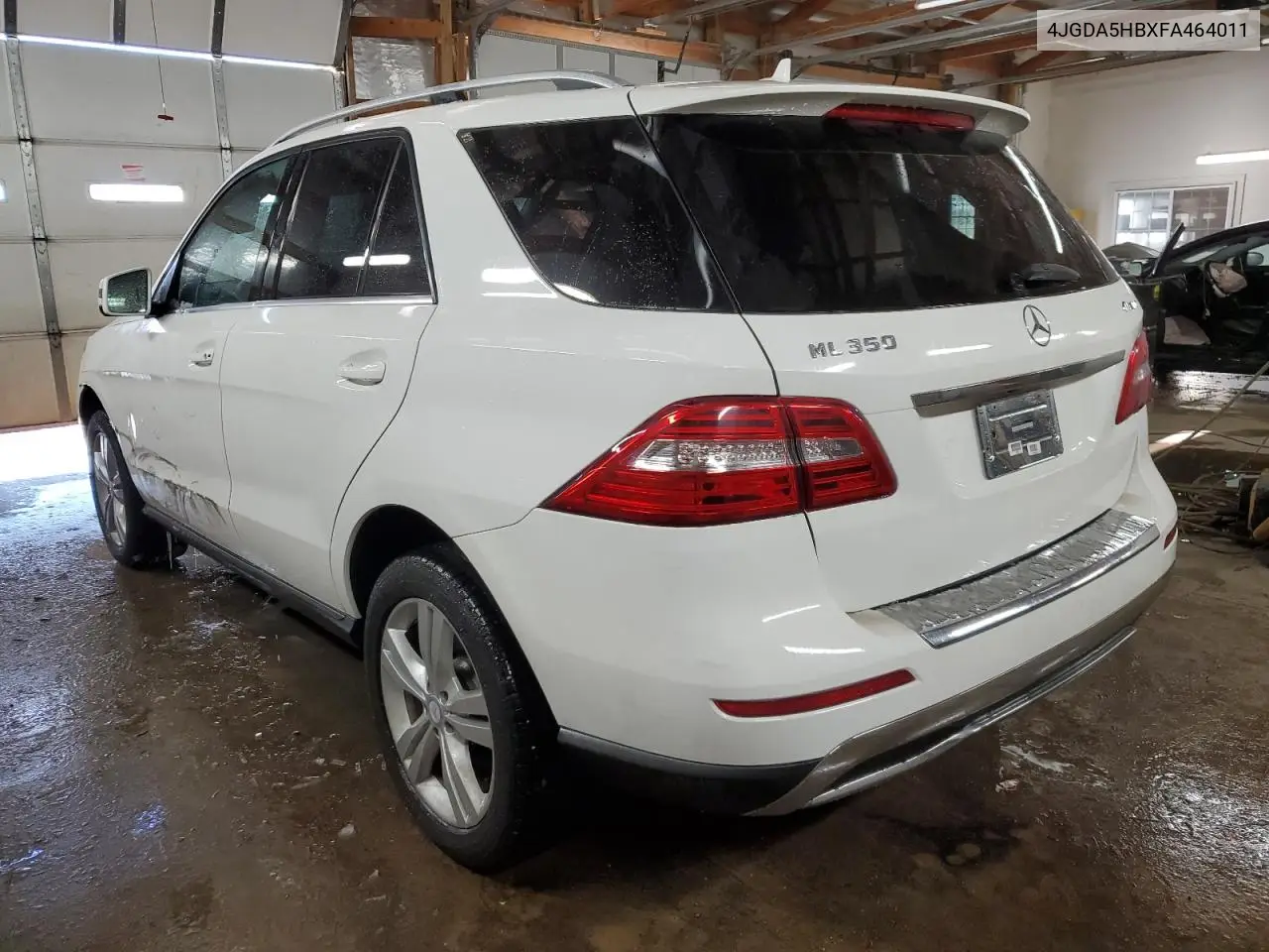 2015 Mercedes-Benz Ml 350 4Matic VIN: 4JGDA5HBXFA464011 Lot: 44837485