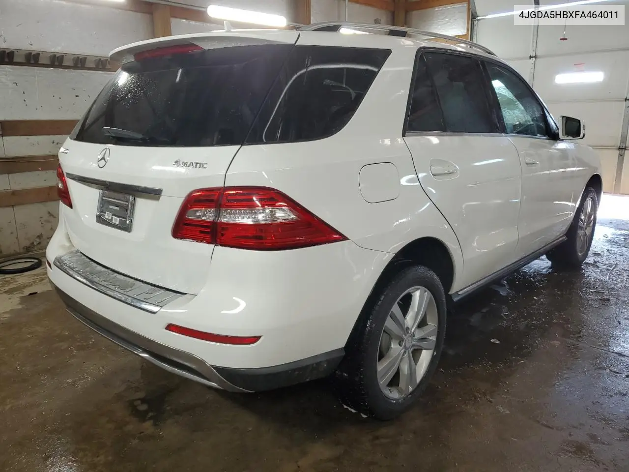 2015 Mercedes-Benz Ml 350 4Matic VIN: 4JGDA5HBXFA464011 Lot: 44837485