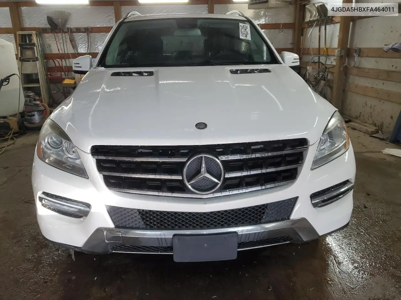 2015 Mercedes-Benz Ml 350 4Matic VIN: 4JGDA5HBXFA464011 Lot: 44837485