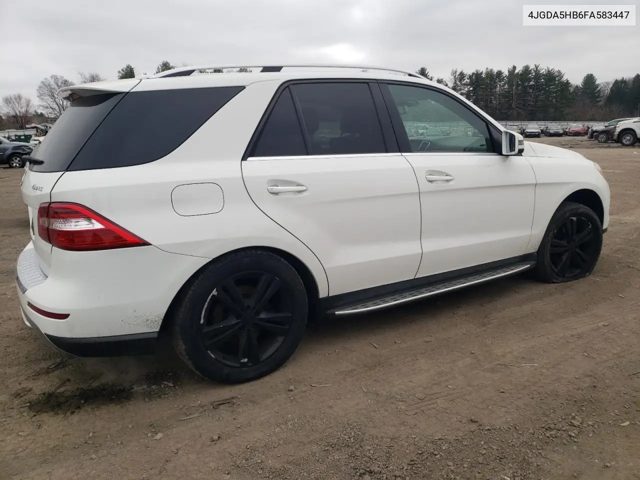 2015 Mercedes-Benz Ml 350 4Matic VIN: 4JGDA5HB6FA583447 Lot: 48828715