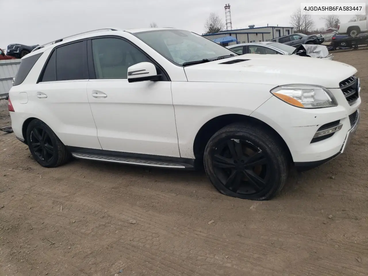 2015 Mercedes-Benz Ml 350 4Matic VIN: 4JGDA5HB6FA583447 Lot: 48828715